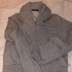 brandy cropped sweatshirt